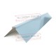 Планка конька плоского 190х190х2000 ПРМ-Met.Blue-0.5