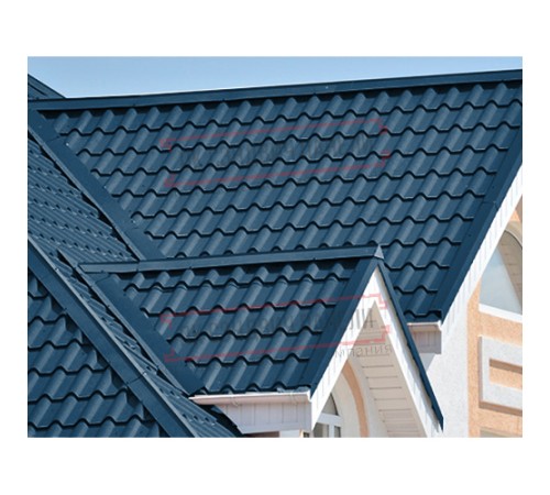 Планка конька плоского 190х190х2000 PURETAN-RR35-0.5