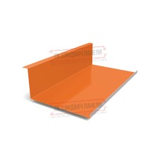 Планка примыкания нижняя 250х122х2000 ПЭ-2004-0.45