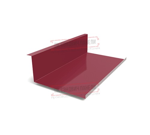 Планка примыкания нижняя 250х122х2000 ПЛ-Р363-0.5