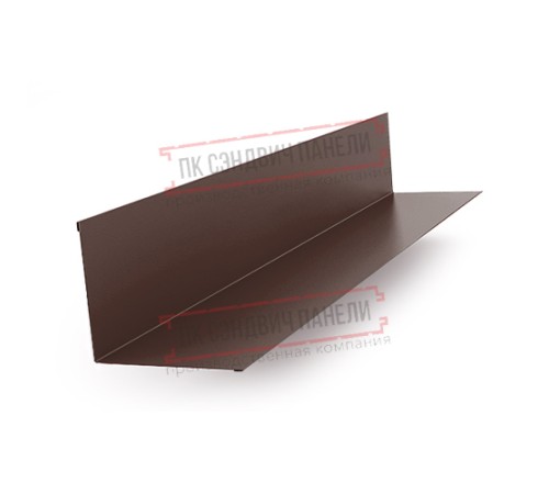 Планка примыкания верхняя 250х147х2000 Viking E-8017-0.5