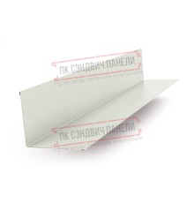 Планка примыкания верхняя 140х90х2000 ПЭ-9002-0.45