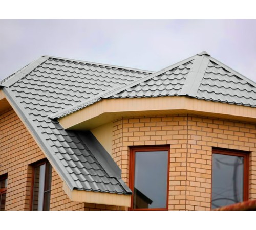 Планка примыкания верхняя 250х147х2000 ПЭ-9006-0.5