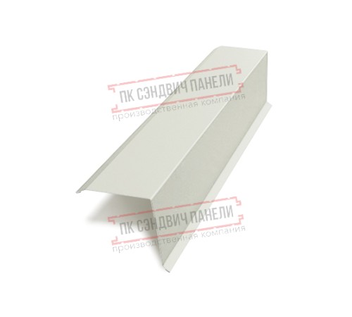 Планка торцевая 95х120х2000 ПЭ-9002-0.5