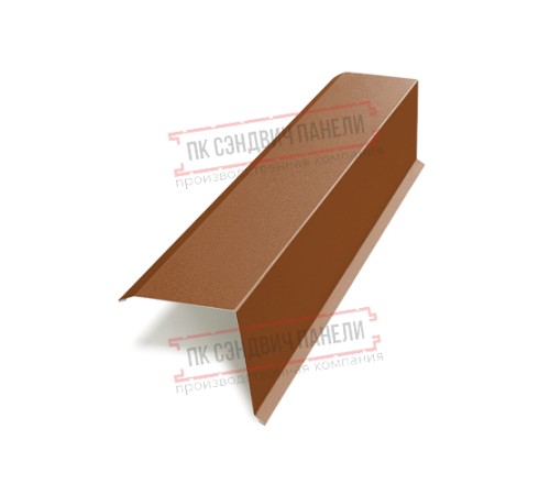 Планка торцевая 135х145х2000 PURMAN-Argillite-0.5