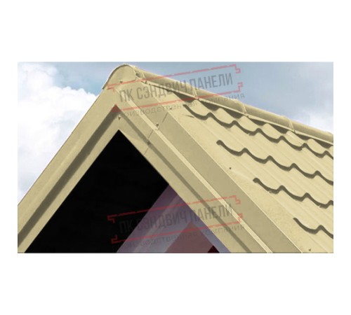 Планка торцевая 90х115х2000 ПЭ-1014-0.5