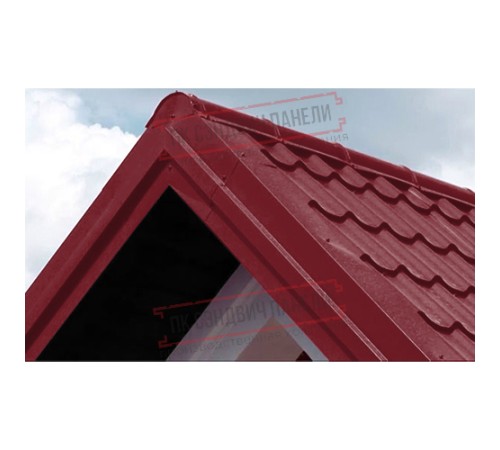 Планка торцевая 90х115х2000 ПЭ-3005-0.45