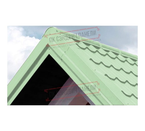 Планка торцевая 90х115х2000 Norman ПЭ-6019-0.5