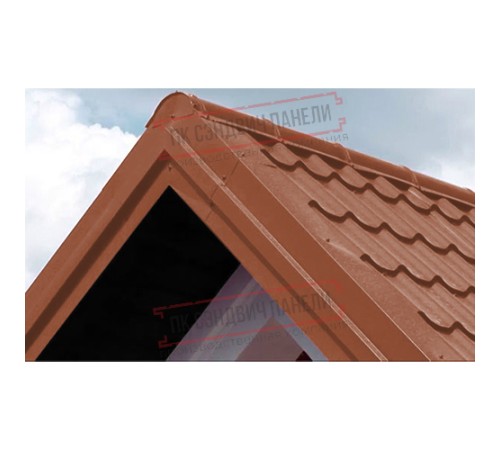 Планка торцевая 90х115х2000 Norman ПЭ-8004-0.5