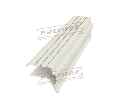 Планка торцевая 90х115х2000 ПЭ-9003-0.45