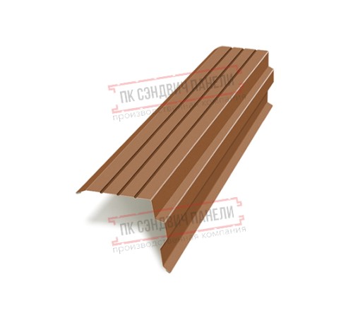 Планка торцевая 90х115х2000 PURMAN-Argillite-0.5