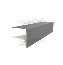 Планка угла наружного 115х115х2000 ПЭ-7005-0.45