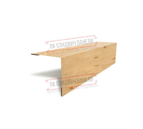 Планка угла наружного 115х115х2000 ECOSTEEL-Сосна-0.5