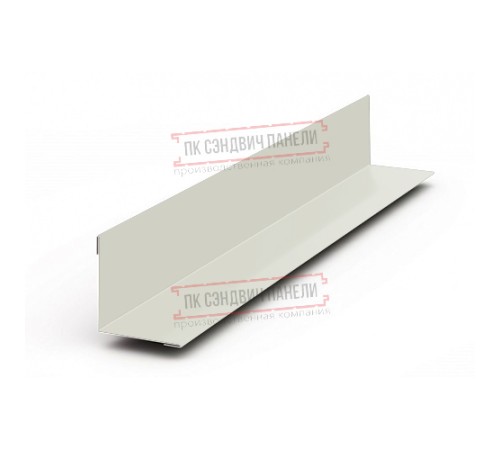 Планка угла внутреннего 115х115х2000 ПЭ-9002-0.45