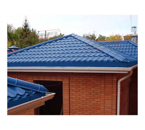 Заглушка конька круглого конусная ПЭ-5005-0.45