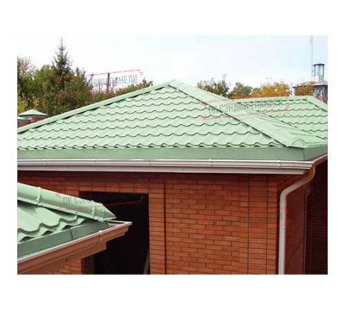 Заглушка конька круглого конусная Norman ПЭ-6019-0.5