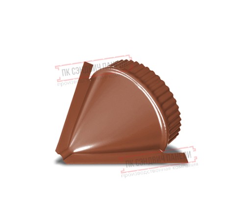 Заглушка конька круглого конусная Norman ПЭ-8004-0.5