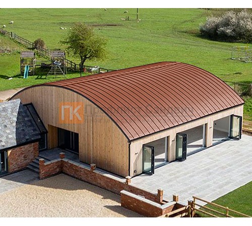 Продольно гнутый фальц гладкий 0,5 RAL 8004 Satin