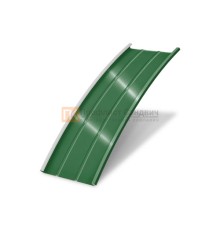 Продольно гнутый фальц профилированный 0,45 RAL 6002 Полиэстер