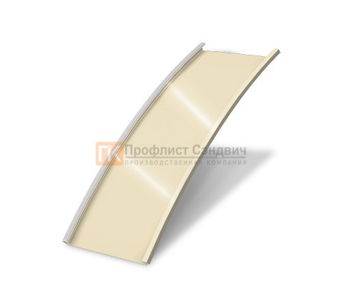 Продольно гнутый фальц гладкий 0,5 RAL 1015 Satin