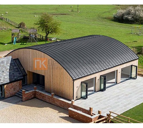 Продольно гнутый фальц гладкий 0,5 RAL 7024 Atlas