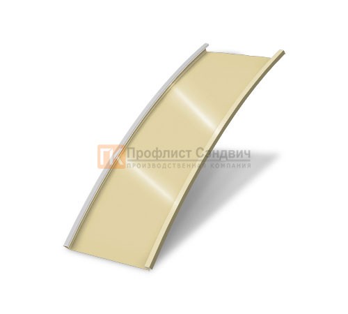 Продольно гнутый фальц гладкий 0,45 RAL 1014 Полиэстер