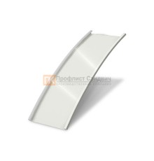 Продольно гнутый фальц гладкий 0,65 RAL 9003 Полиэстер