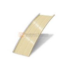 Продольно гнутый фальц профилированный 0,5 RAL 1014 Полиэстер