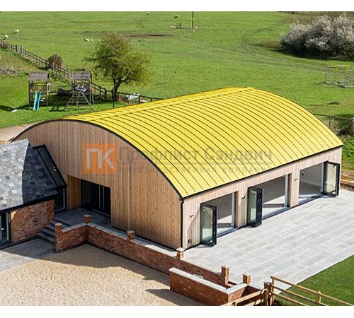 Продольно гнутый фальц гладкий 0,45 RAL 1018 Полиэстер