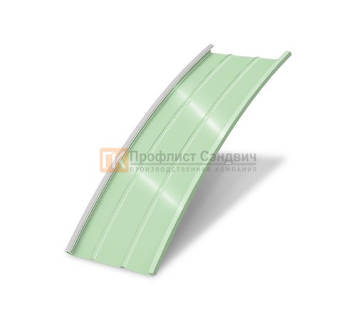 Продольно гнутый фальц профилированный 0,45 RAL 6019 Полиэстер