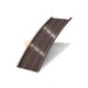 Продольно гнутый фальц профилированный 0,45 RAL 8017 Drap