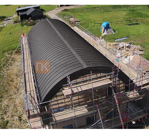 Продольно гнутый фальц профилированный 0,5 RR 32 Satin