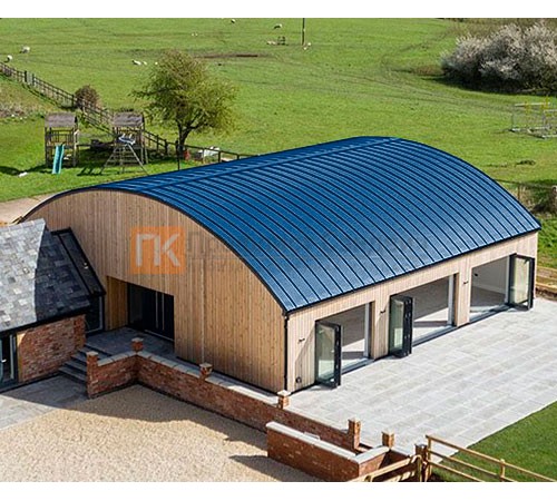 Продольно гнутый фальц гладкий 0,7 RAL 5005 Полиэстер