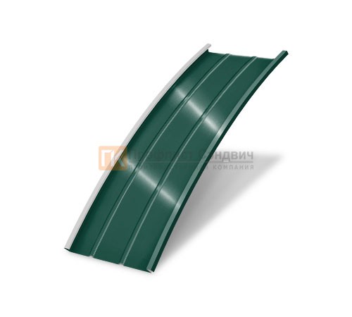 Продольно гнутый фальц профилированный 0,5 RAL 6005 Quarzit