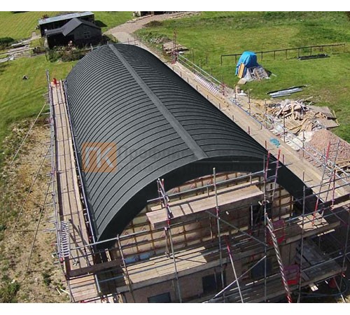 Продольно гнутый фальц профилированный 0,5 RAL 7016 Quarzit Pro Matt