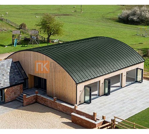 Продольно гнутый фальц гладкий 0,45 RAL 6007 Полиэстер