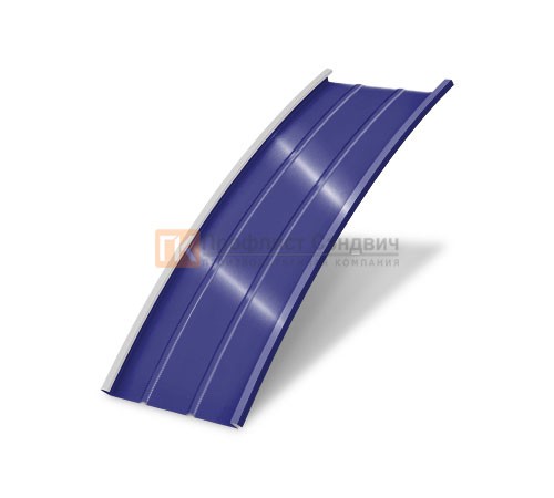 Продольно гнутый фальц профилированный 0,45 RAL 5002 Полиэстер