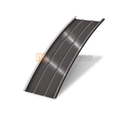Продольно гнутый фальц профилированный 0,5 RR 32 GreenCoat Pural Matt