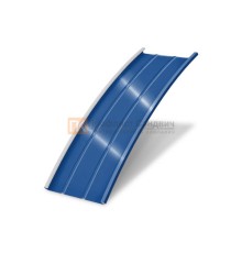 Продольно гнутый фальц профилированный 0,7 RAL 5005 Полиэстер