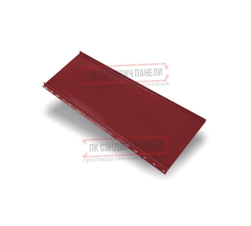Кликфальц mini 0,45 Полиэстер RAL3011 коричнево-красный с пленкой на замках