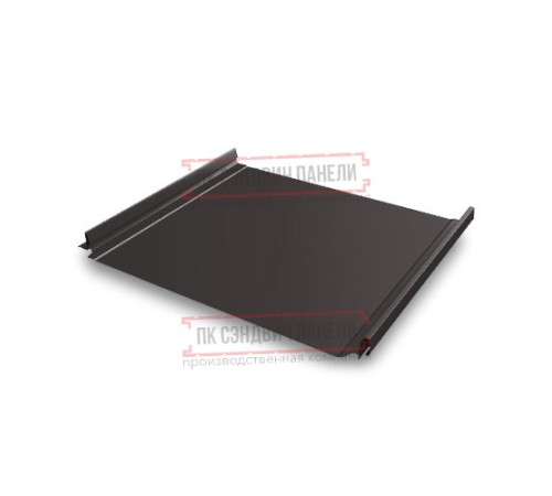 Кликфальц Pro 0,45 Drap RR32 темно-коричневый с пленкой на замках