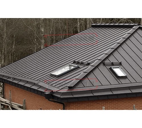 Кликфальц Pro 0,45 Drap RR32 темно-коричневый с пленкой на замках