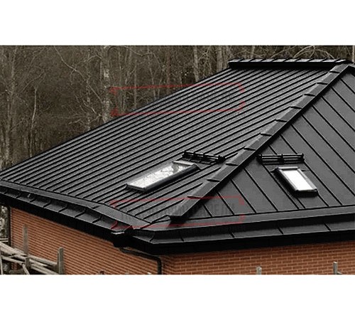 Кликфальц Pro 0,5 Velur RAL9005 черный с пленкой на замках