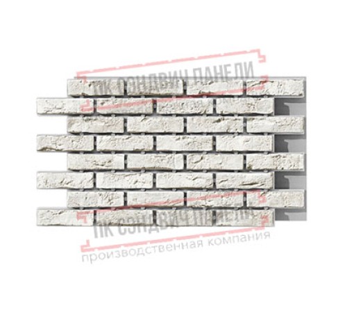 Термопанель White Hills Лондон Брик Т300-00, толщина панели 60 мм
