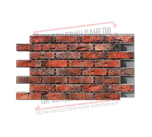 Термопанель White Hills Лондон Брик Т300-70, толщина панели 60 мм