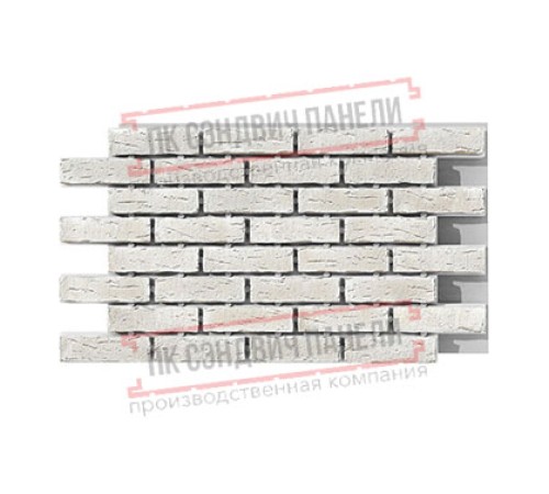Термопанель White Hills Сити Брик Т375-00, толщина панели 60 мм