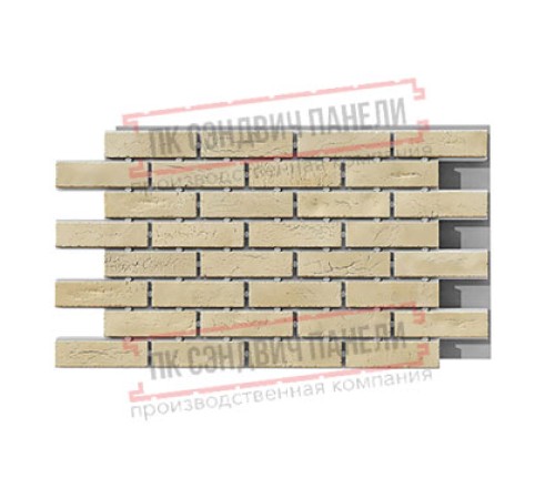 Термопанель White Hills Терамо Брик II Т360-10, толщина панели 60 мм