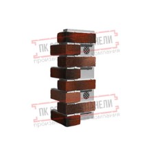 Угловой элемент для термопанели White Hills Сити Брик Т375-75, толщина панели 60 мм