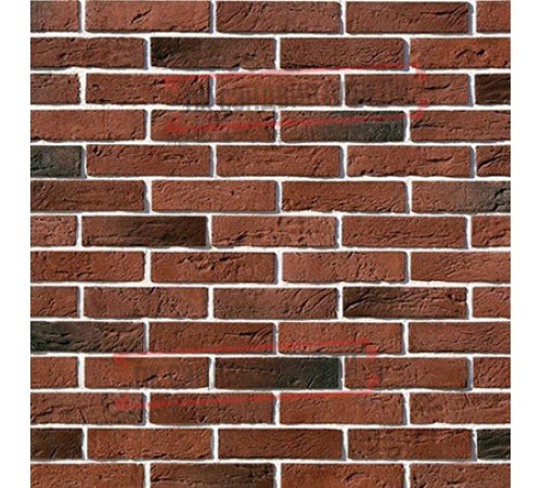 Угловой элемент линия "Светлые холмы" Дерри Брик 385-75 с расшивкой 1 см.