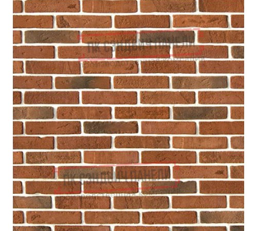 Рядовая плитка линия "Светлые холмы" Йорк Брик 335-70 c расшивкой 1 см